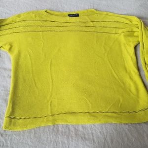 Jones New York Bright Apple Green Sweater - 2X